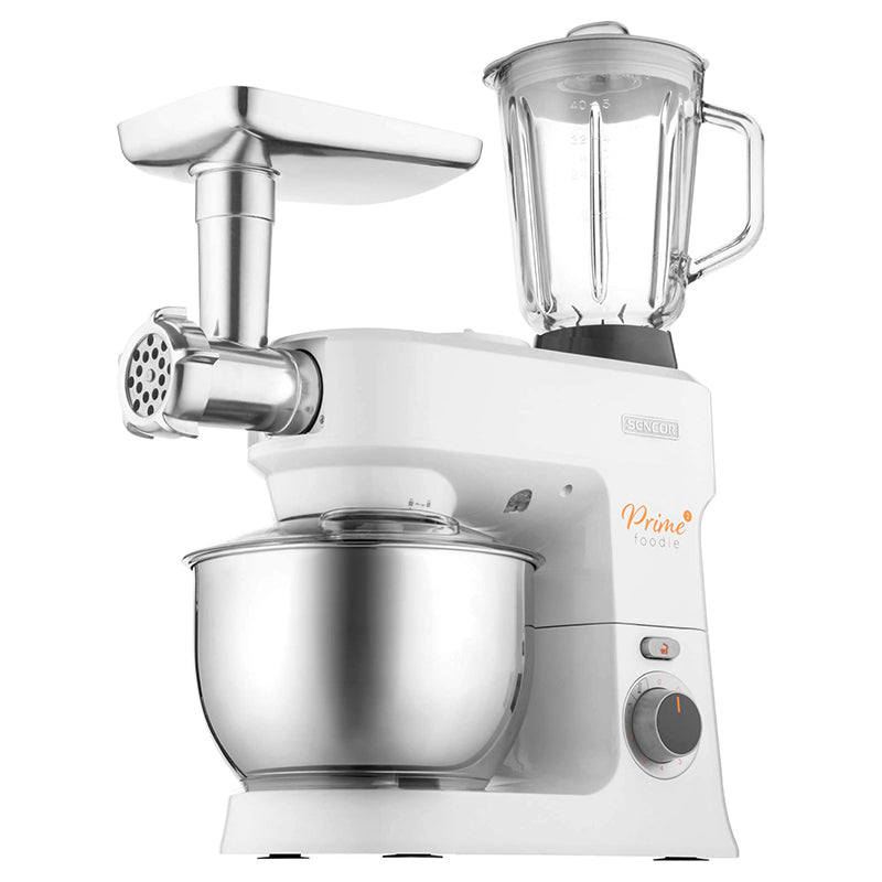 Robot de bucătărie multifuncțional cu bol din inox 1000 W Sencor