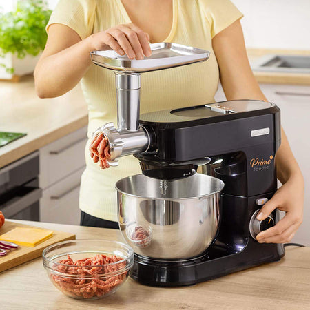 Robot de bucătărie multifuncțional cu bol din inox 1000 W Sencor