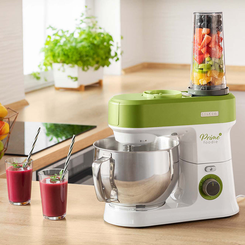 Robot bucătărie multifuncțional 1200W cu bol din inox 5 l Sencor