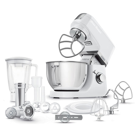 Robot de bucătărie multifuncțional cu bol inox de 4,5 l și 1000 W Sencor