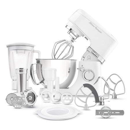 Robot de bucătărie multifuncțional cu bol inox de 4,5 l și 1000 W Sencor
