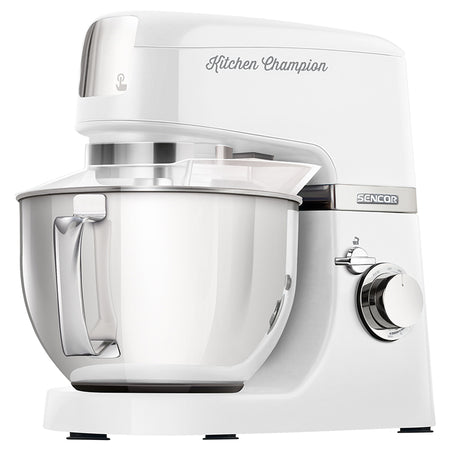 Robot de bucătărie multifuncțional cu bol inox de 4,5 l și 1000 W Sencor