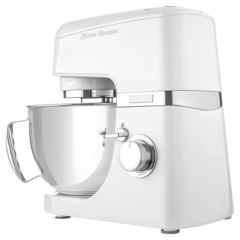 Robot de bucătărie multifuncțional cu bol inox de 4,5 l și 1000 W Sencor