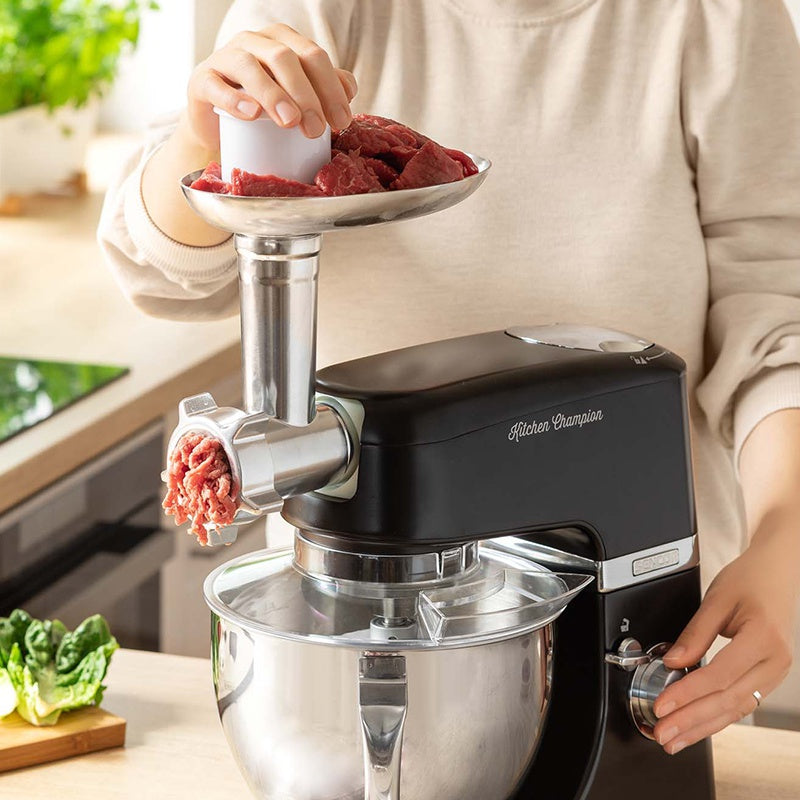 Robot de bucătărie multifuncțional cu bol inox de 4,5 l și 1000 W Sencor