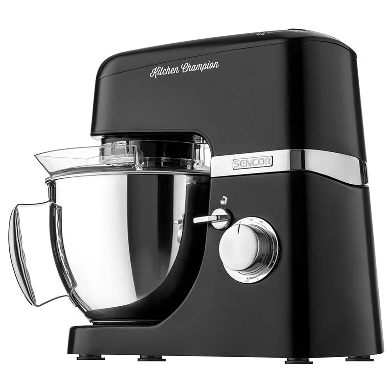 Robot de bucătărie multifuncțional cu bol inox de 4,5 l și 1000 W Sencor