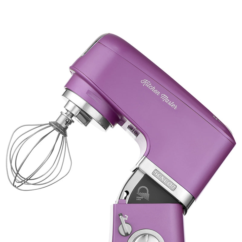 Robot bucătărie 1000 W mov, bol inox, blender Tritan Sencor S-STM7873VT