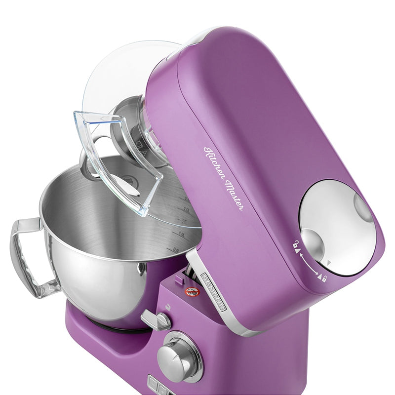 Robot bucătărie 1000 W mov, bol inox, blender Tritan Sencor S-STM7873VT