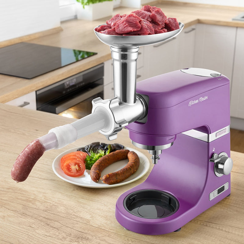Robot bucătărie 1000 W mov, bol inox, blender Tritan Sencor S-STM7873VT