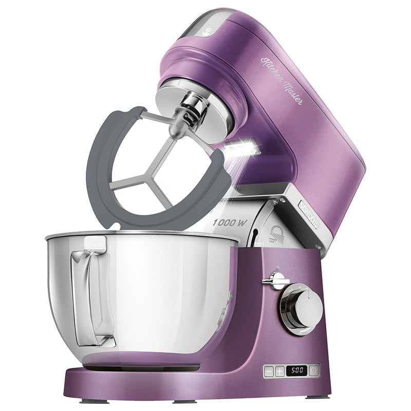 Robot bucătărie 1000 W mov, bol inox, blender Tritan Sencor S-STM7873VT