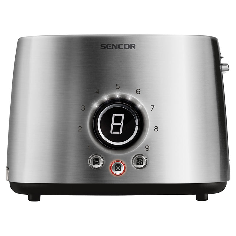 Toaster inox 1000 W cu 2 fante și accesorii Sencor S-STS5050SS