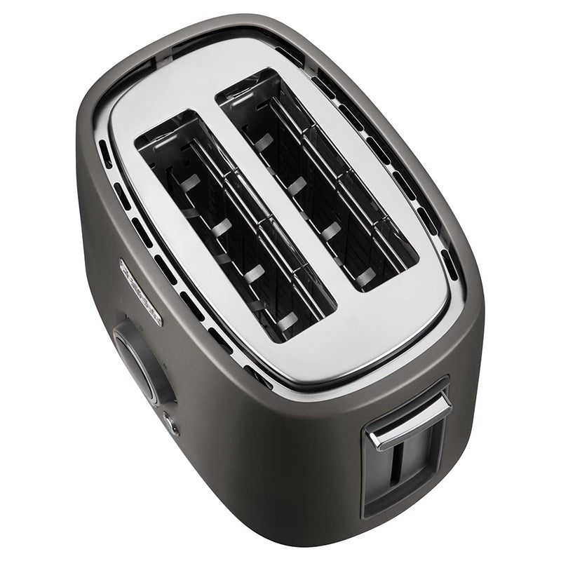 Toaster 1000 W cu 2 sloturi, negru, timer, design metalic Sencor S-STS6058BK