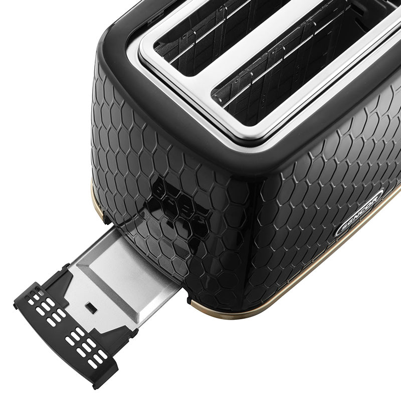 Prăjitor de pâine cu 2 felii și putere 930 W Sencor S-STS7201BK