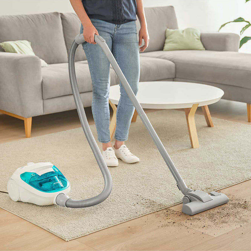 Aspirator fără sac 800 W, filtru EPA, recipient 1,5 l, Sencor S-SVC1015TQ