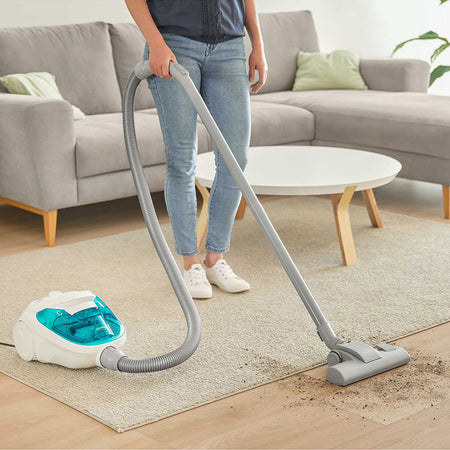 Aspirator fără sac 800 W, filtru EPA, recipient 1,5 l, Sencor S-SVC1015TQ