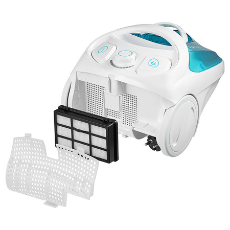 Aspirator fără sac 800 W, filtru EPA, recipient 1,5 l, Sencor S-SVC1015TQ