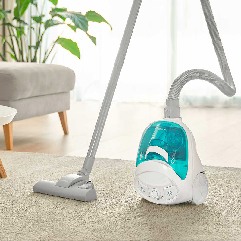 Aspirator fără sac 800 W, filtru EPA, recipient 1,5 l, Sencor S-SVC1015TQ