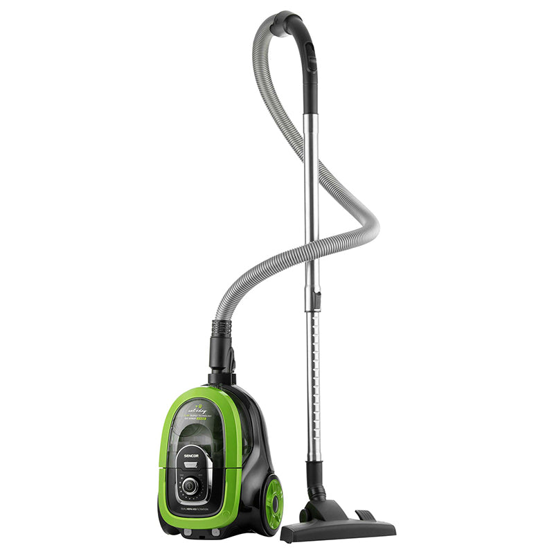 Aspirator fără sac 750 W HEPA H13, tehnologie Cyclone, Sencor S-SVC1038GR