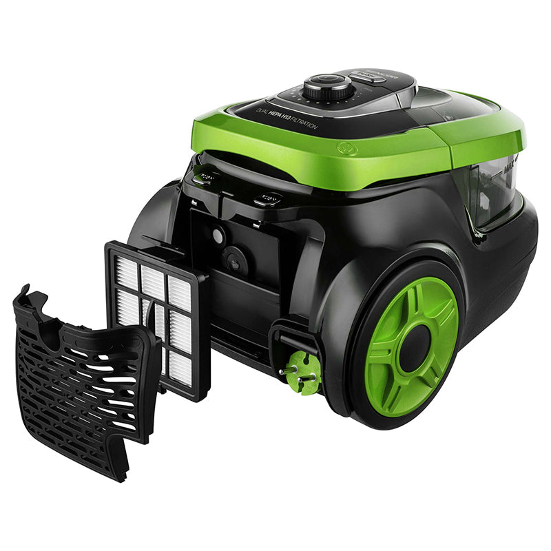 Aspirator fără sac 750 W HEPA H13, tehnologie Cyclone, Sencor S-SVC1038GR