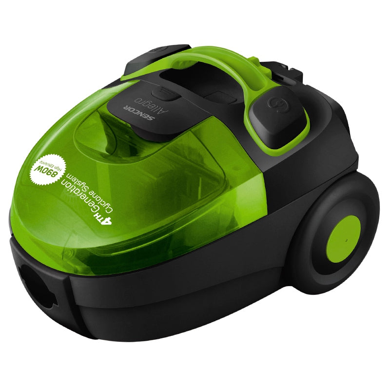 Aspirator fără sac 890 W cu filtru HEPA, sistem Cyclone, Sencor S-SVC510GR-EU