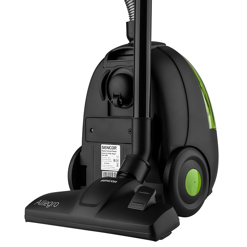 Aspirator fără sac 890 W cu filtru HEPA, sistem Cyclone, Sencor S-SVC510GR-EU