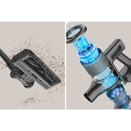 Aspirator vertical 3 în 1, 200 W, iluminare LED, autonomie 35 min Sencor S-SVC7222BK