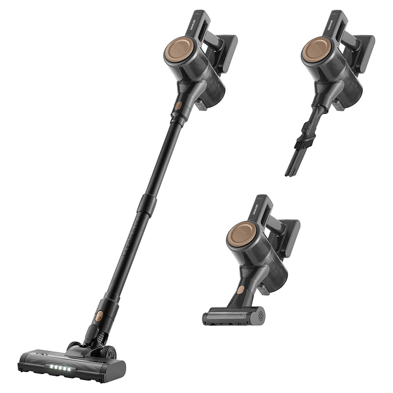 Aspirator vertical 3 în 1, 200 W, iluminare LED, autonomie 35 min Sencor S-SVC7222BK