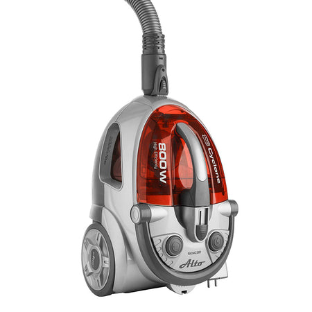 Aspirator fără sac 800 W, motor ECO, filtru HEPA, Sencor S-SVC730RD-EU