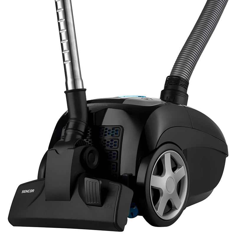 Aspirator cu sac silențios HEPA H13, 3,5 l, negru Sencor S-SVC7500BK