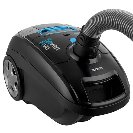 Aspirator cu sac silențios HEPA H13, 3,5 l, negru Sencor S-SVC7500BK