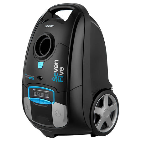 Aspirator cu sac silențios HEPA H13, 3,5 l, negru Sencor S-SVC7500BK