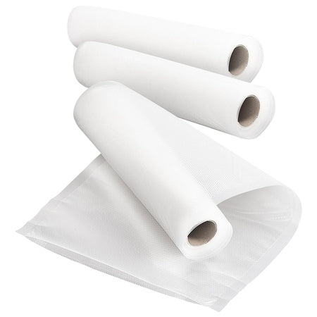 Pungi ambalare în vid 20×200 cm, 3 role pentru alimente, Sencor S-SVX300CL