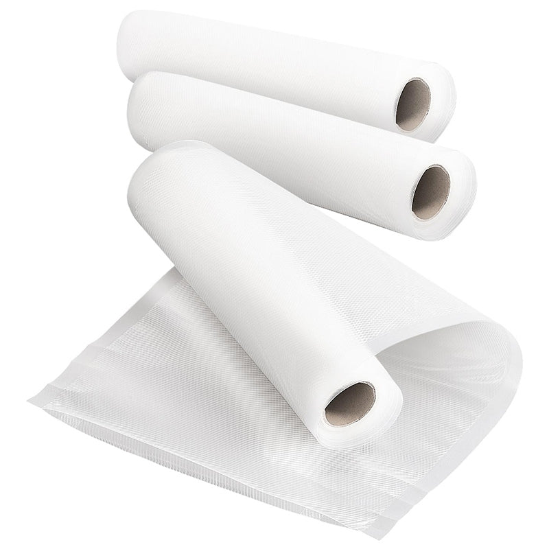 Pungi ambalare în vid 20×200 cm, 3 role pentru alimente, Sencor S-SVX300CL