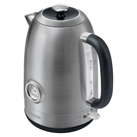 Fierbător electric de 1,7 L și 2200 W cu termometru Sencor S-SWK1799SS