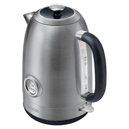 Fierbător electric de 1,7 L și 2200 W cu termometru Sencor S-SWK1799SS