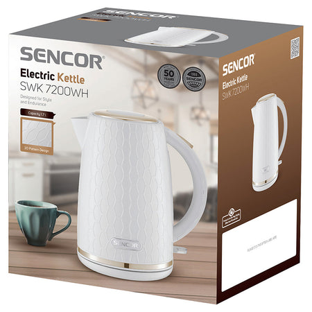 Fierbător electric cu capacitate 1,7 l și putere 2200 W Sencor