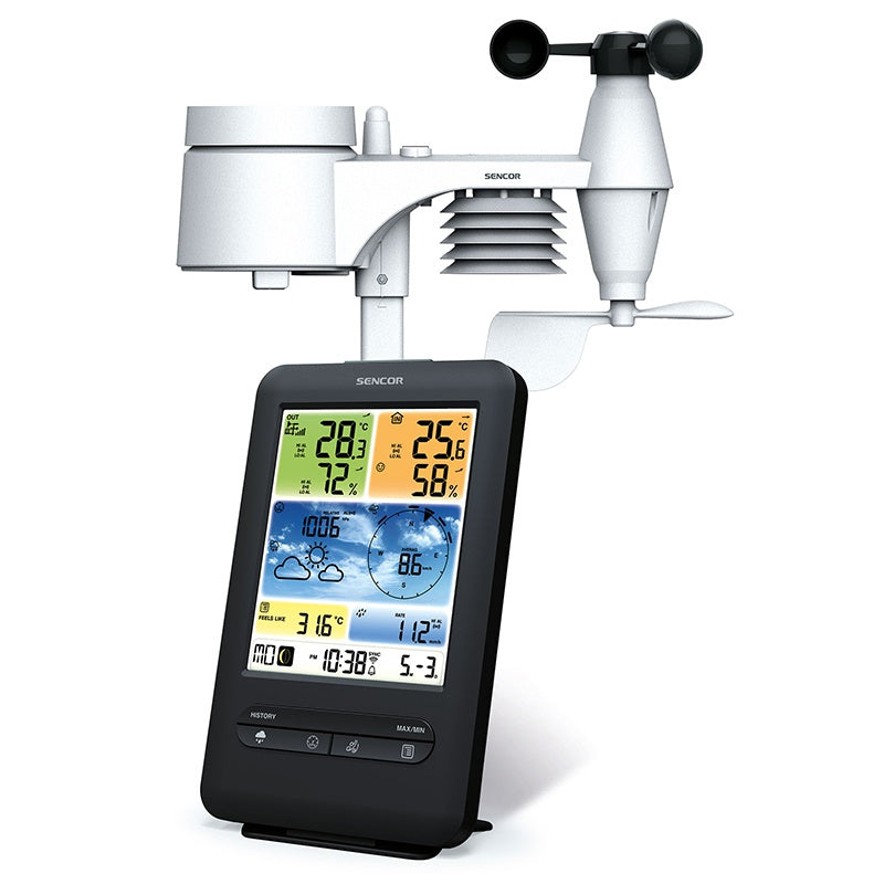 Stație meteo profesională WiFi Sencor S-SWS9898WIFI
