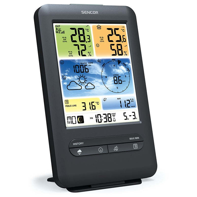 Stație meteo profesională WiFi Sencor S-SWS9898WIFI