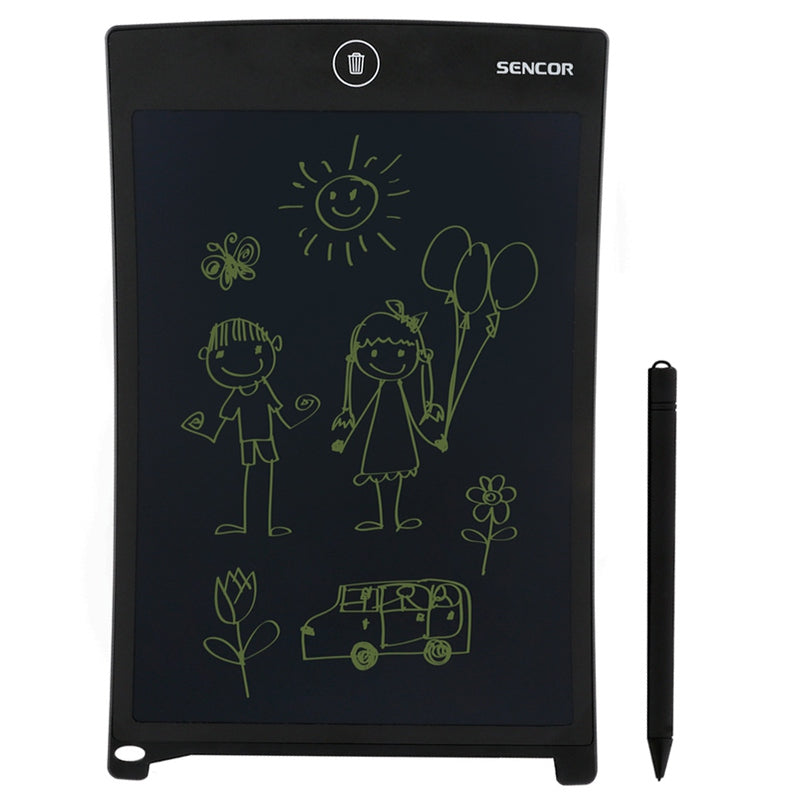 Tabletă grafică LCD de 8,5 inchi cu stylus Sencor S-SXP020BK