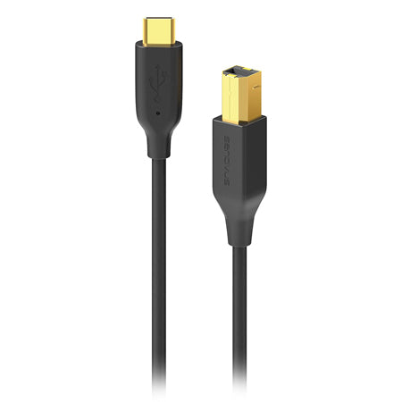 Cablu USB 2.0 de la USB-B tată la USB-C tată cu lungime de 1,5 m Sentivus S-U202-100