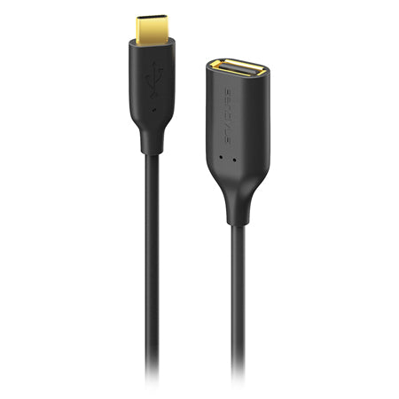 Cablu USB 2.0 OTG cu USB-C tată și USB-A mamă de 0,1 m Sentivus S-U206-010