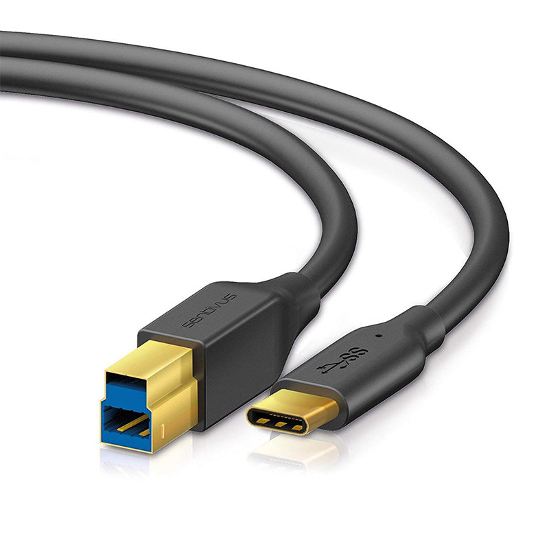 Cablu USB 3.0 de la tată B la tată C de 1 m Sentivus S-U302-100