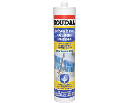 Silicon Sanitar, Transparent, 280ml