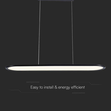Candelabru LED 24W 80×100 cm 3000K negru V-Tac SKU-10046