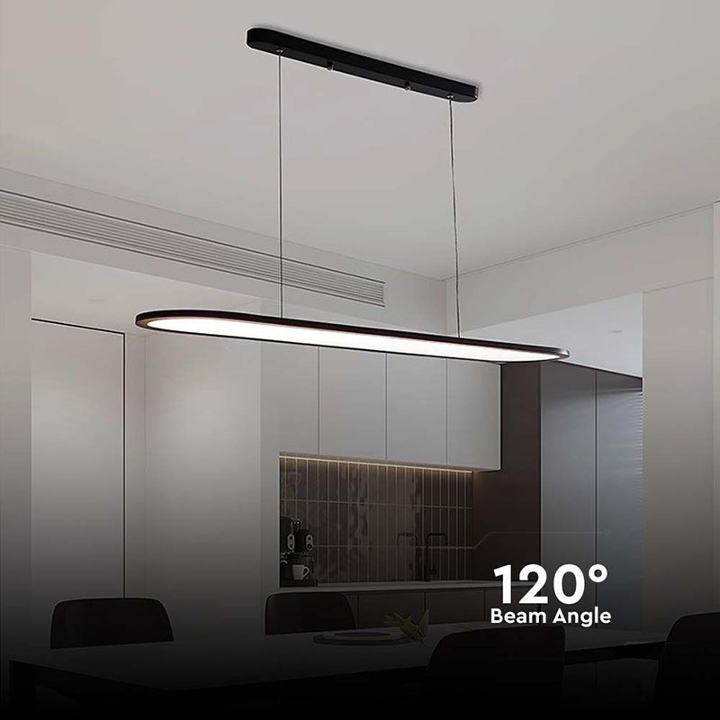 Candelabru LED 24W 80×100 cm 3000K negru V-Tac SKU-10046
