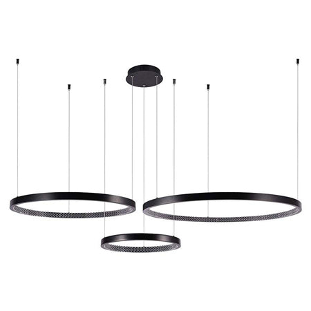 Lampă LED design 57 W, 4000 K, SMD, IP20, negru V-Tac SKU-10053