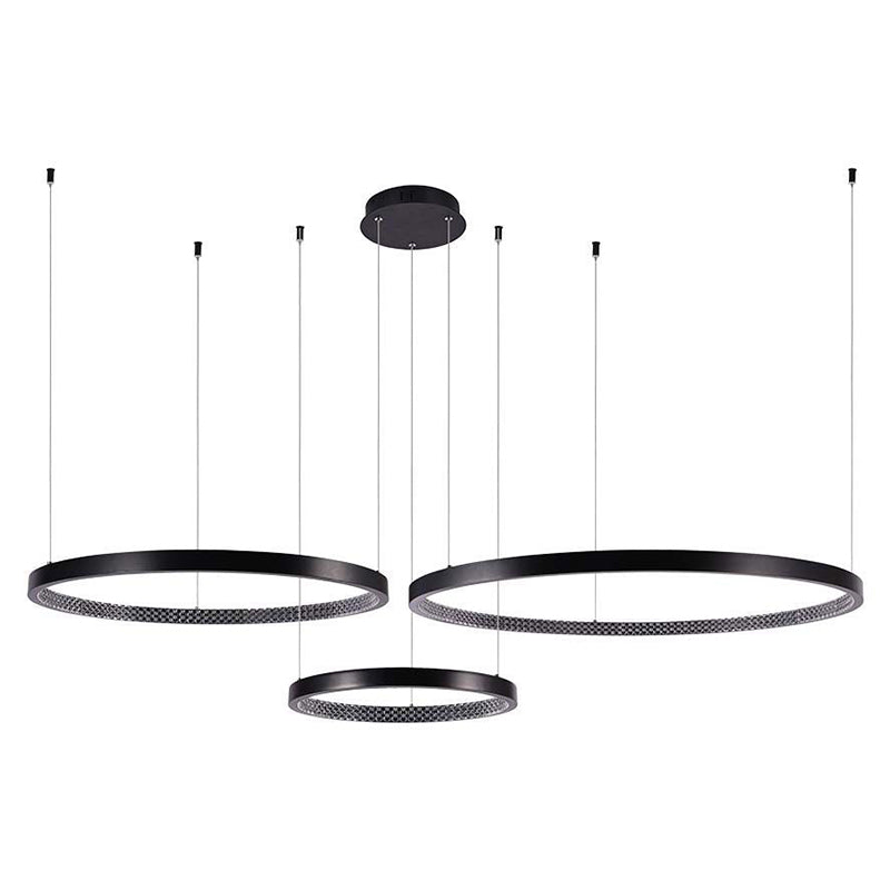 Lampă LED design 57 W, 4000 K, SMD, IP20, negru V-Tac SKU-10053