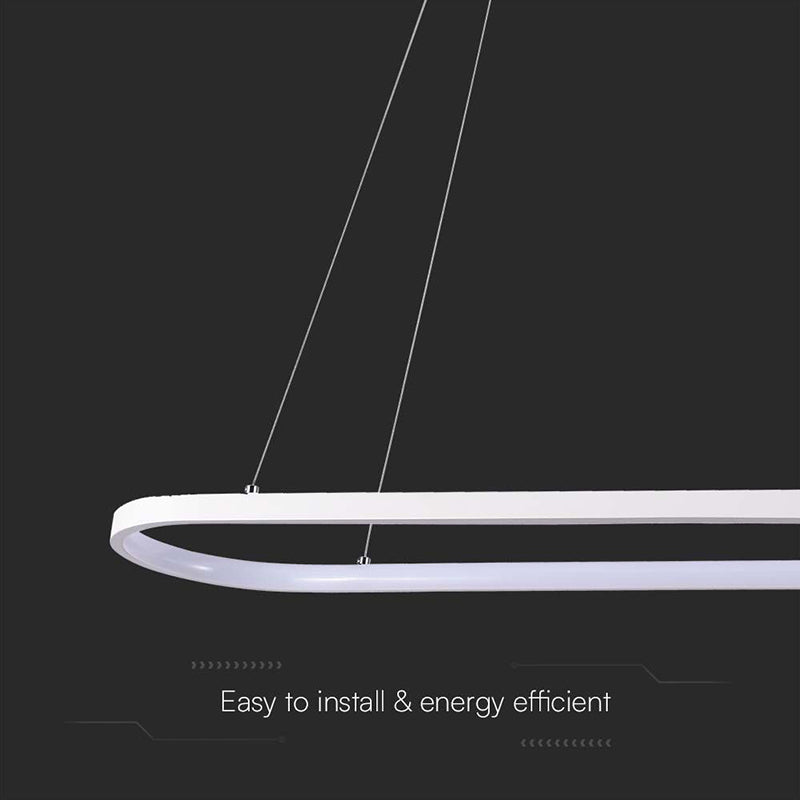 Candelabru LED 24W 4000K alb, eficiență 115 lm/W, 80×20×100 cm, V-Tac SKU-10055