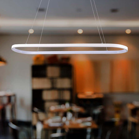 Candelabru LED 24W 4000K alb, eficiență 115 lm/W, 80×20×100 cm, V-Tac SKU-10055