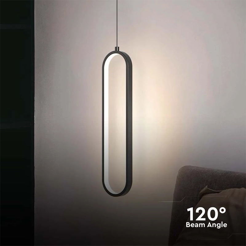 Pendul tavan 9W 4000K negru V-Tac SKU-10076