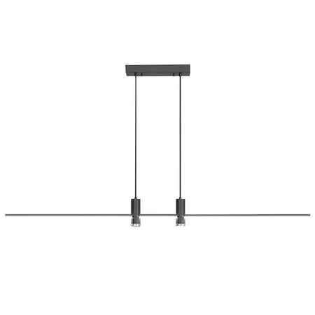 Corp iluminat LED suspendat 19 W 4000K 80 cm × 115 cm negru V-Tac SKU-10088